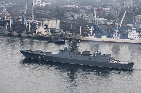 Northern Fleet detachment arrived in Vladivostok.