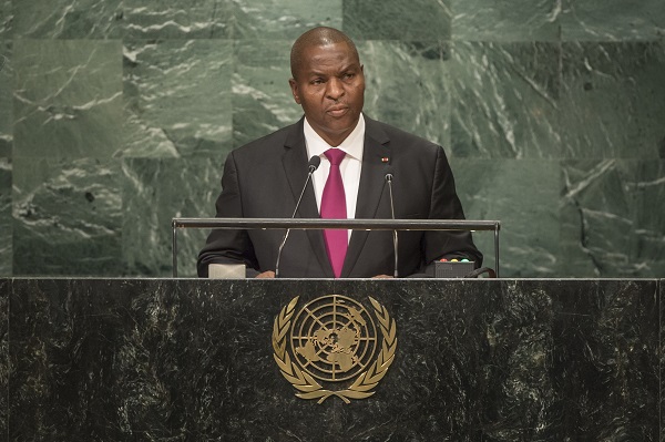 President of the Central African Republic, HE Professor Faustin-Archange TOUADERA, Head of State.