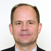 A portrait photograph of Dean Dwigans the Executive director for Administration for the College of International and Security Studies.