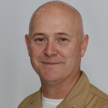 A portrait photo of Col. Reidenbach in uniform. 