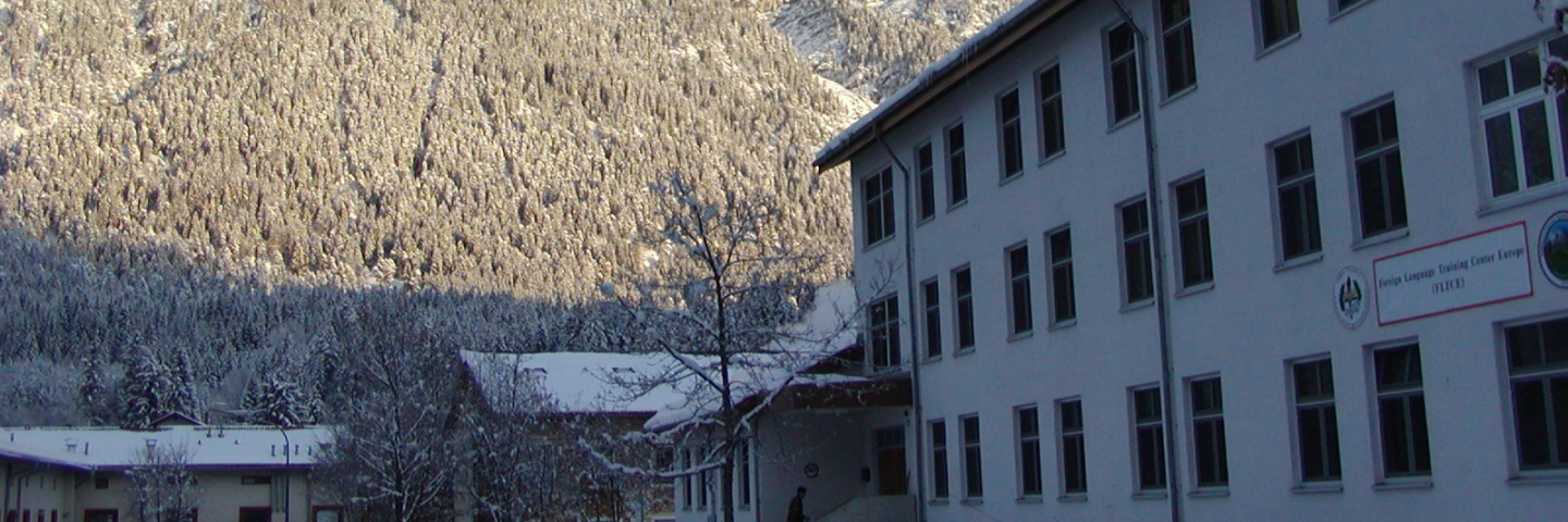 PLTCE building 253 in the winter