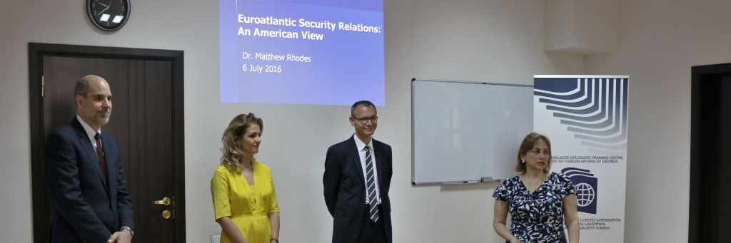 Euro-Atlantic Security Discussed At Diplomatic Training Centre Tbilisi 