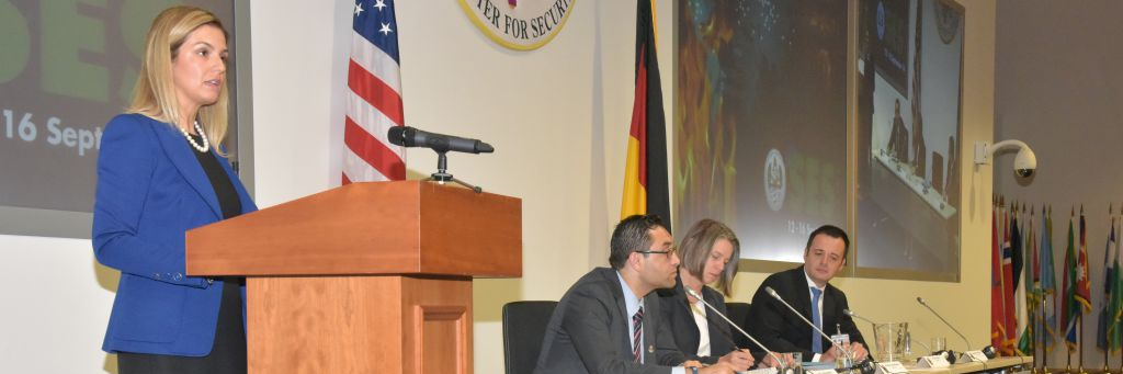 International Senior Officials Gather at George C. Marshall Center to Discuss How ISIS Ends