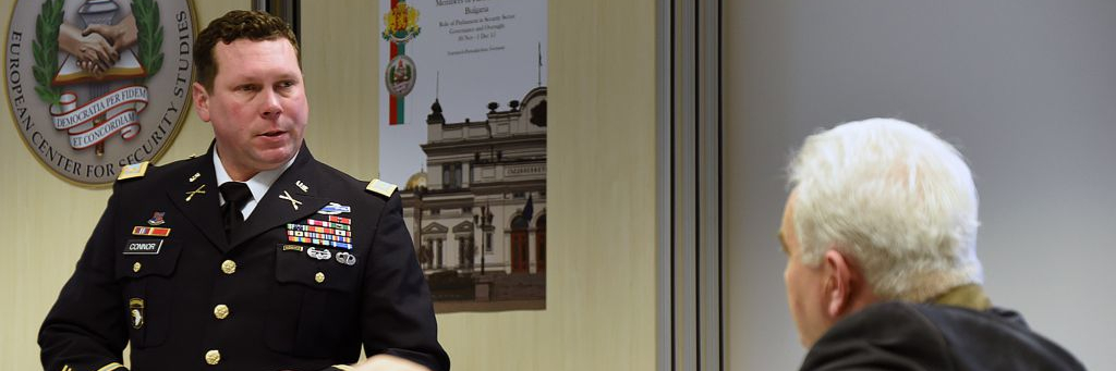 Marshall Center Hosts Seminar for Members of Parliament From Bulgaria