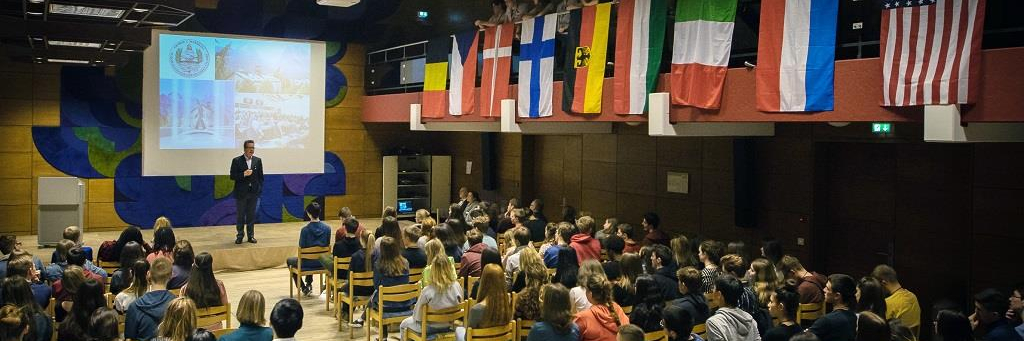 Marshall Center Professor Lectures on Human Rights, Civil Liberties to DoDEA High School Students