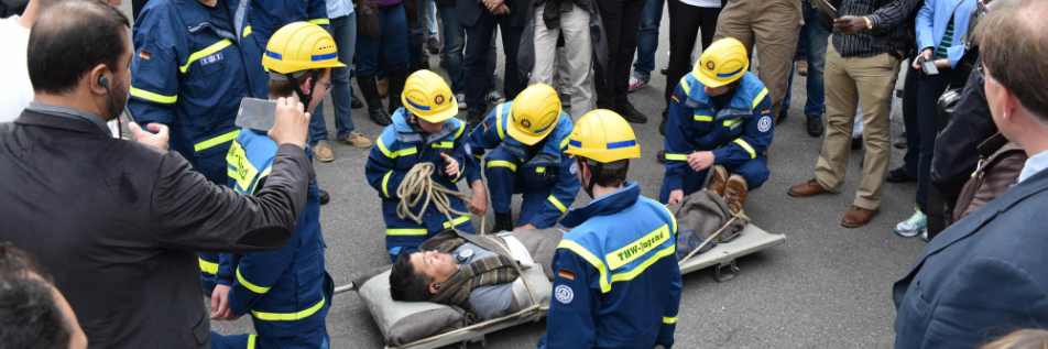 Marshall Center participant sees how Germany’s rescue teams care for injured