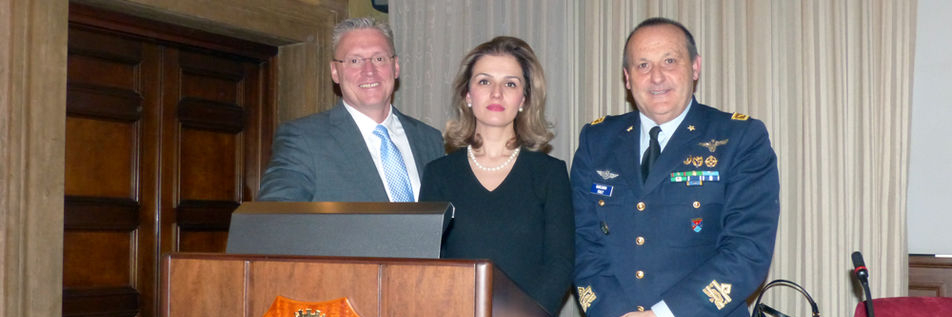 Marshall Center professors present at defense studies course in Rome