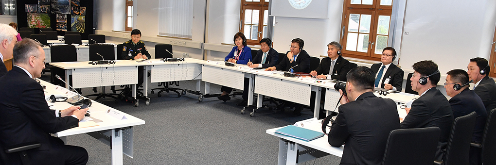 Mongolian Parliamentarians and “Third Neighbors” Meet at Marshall Center