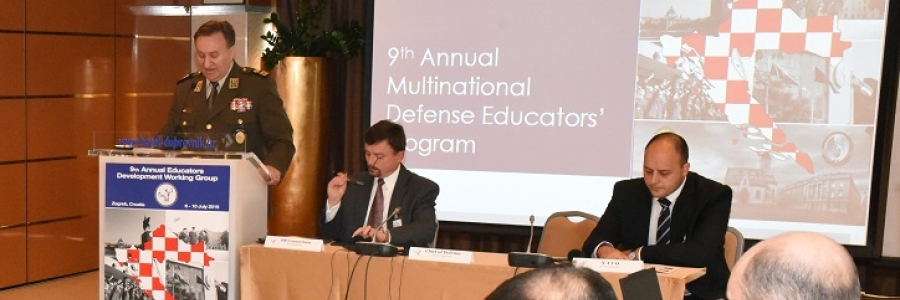 Multinational experts innovating defense education methods in partner countries
