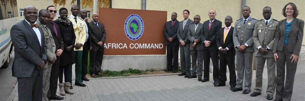 PASS 15-10 African Officers Learn About U.S. Africa Command During Visit 