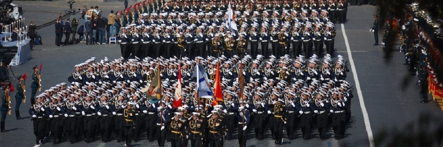 Military parade in Moscow