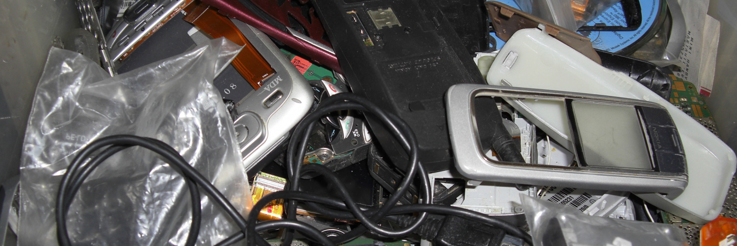 Scrapped mobile phones