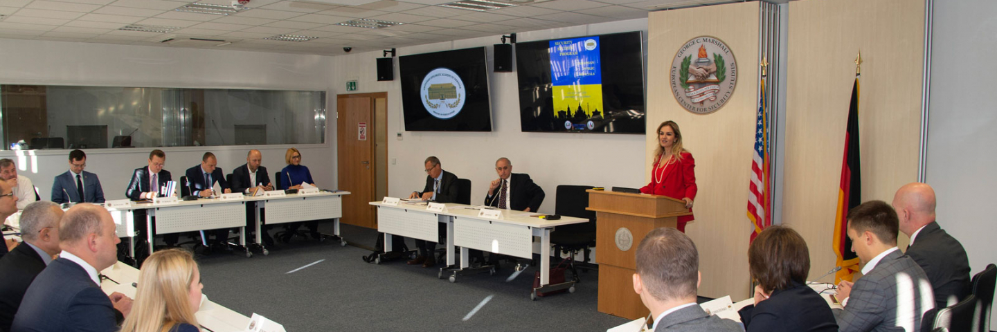 Marshall Center Hosts Security Studies Program for Ukrainian Public Officials