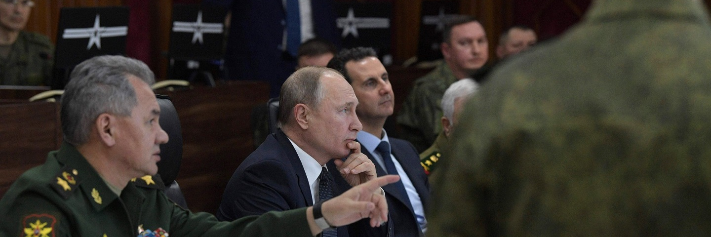 Vladimir Putin visited the command post of the Russian Armed Forces in Syria. The Russian President and Syrian President Bashar al-Assad heard military reports on the situation in various regions of the country.