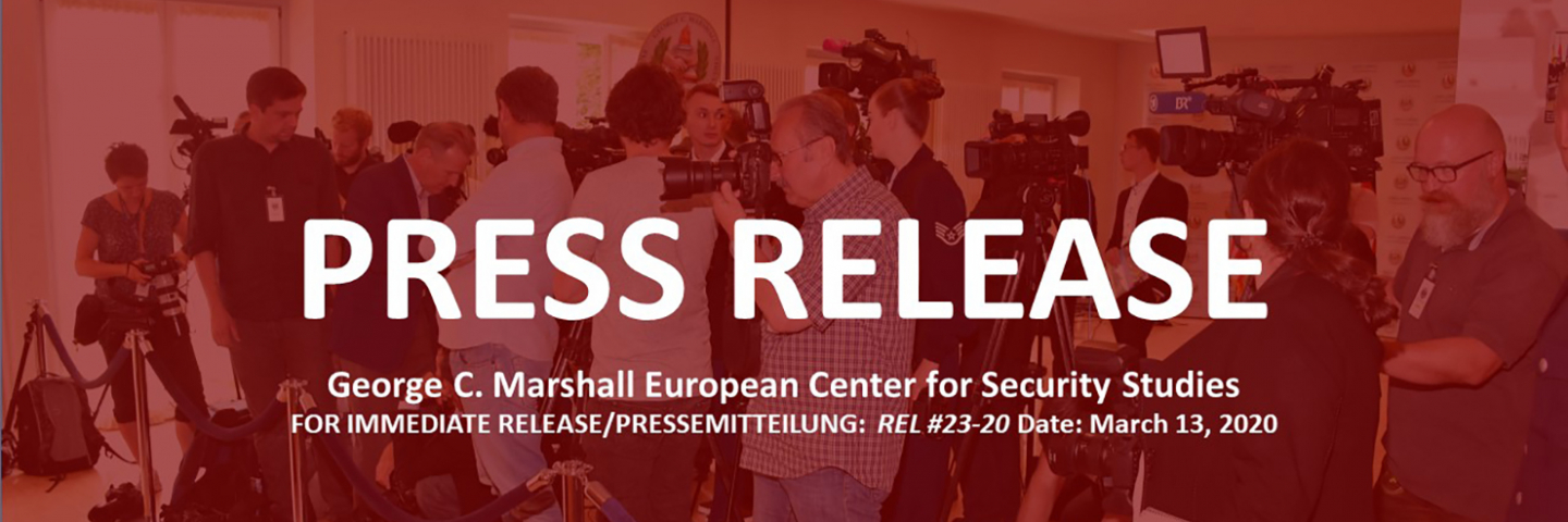 Marshall Center’s Language Center Cancels Courses as part of COVID-19 Preventive Measures