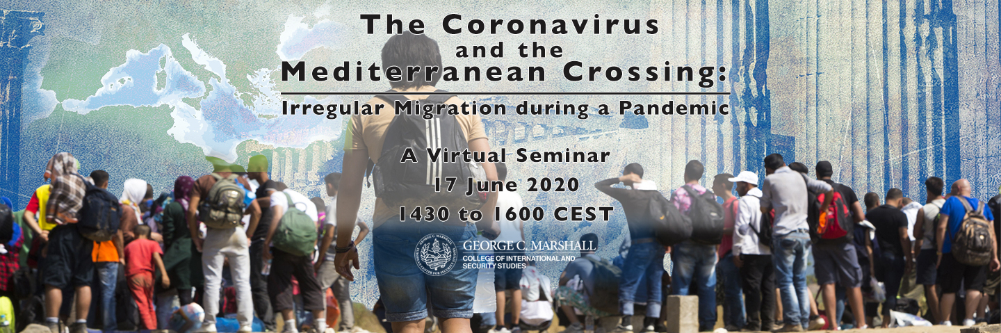 Marshall Center Hosts a Virtual Seminar with Alumni on COVID-19_Mediterranean Migration