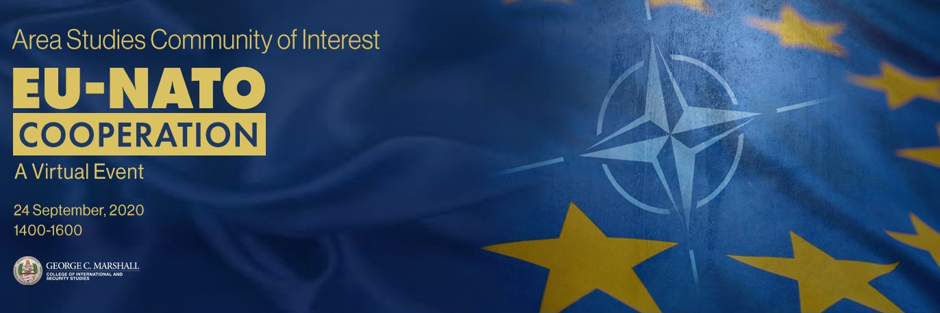 Marshall Center Hosts EU, NATO Cooperation Virtual Event