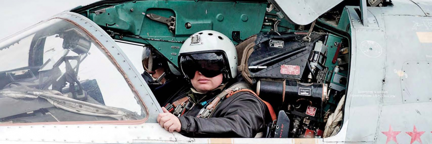 pilot in plane