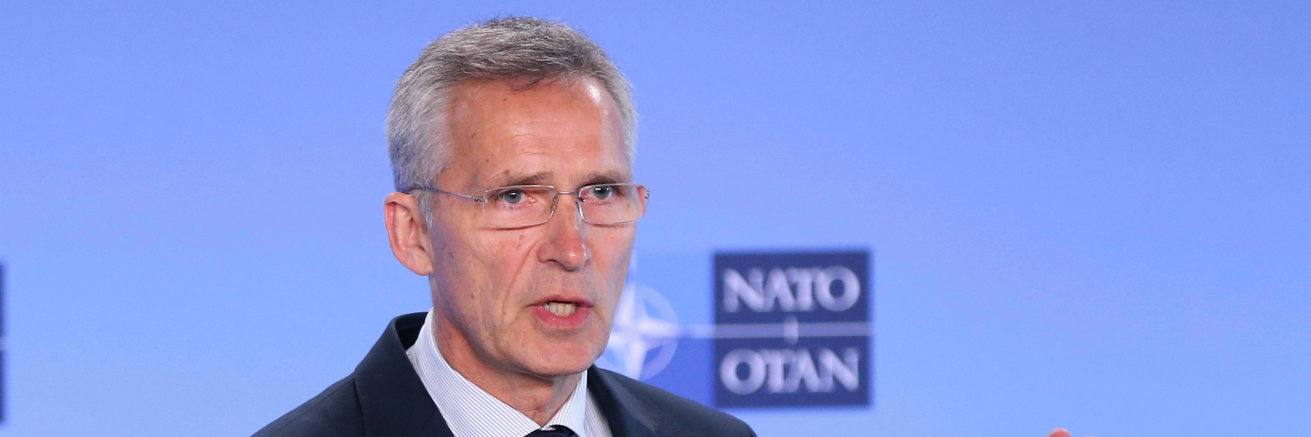 Secretary General, Jens Stoltenberg speaks during a press conference in Brussels, Belgium on July 05, 2019.