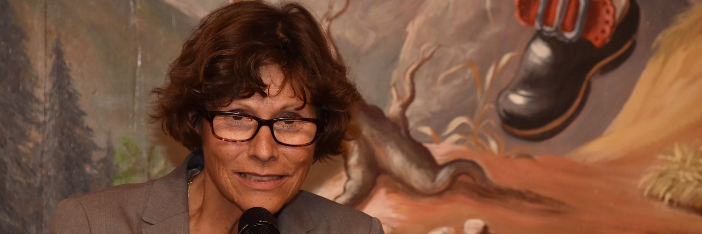 A photograph of Sigrid Meierhofer the mayor of Garmisch-Partenkirchen.