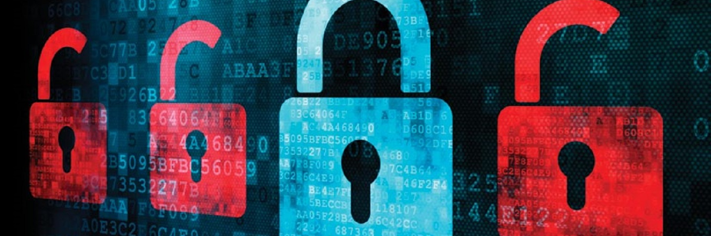 locks in computer screen