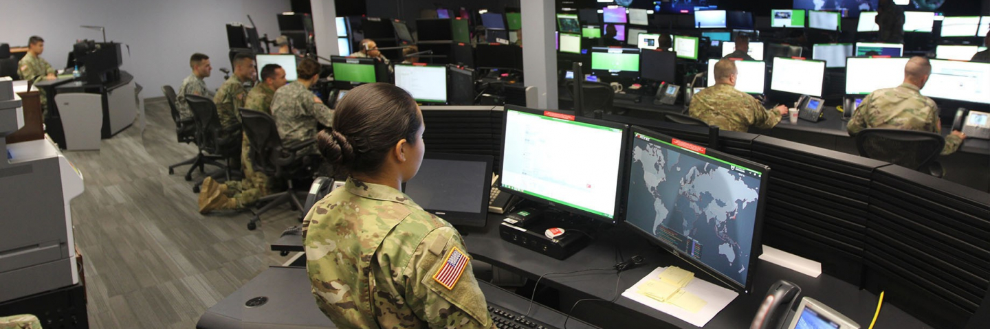 US Army Cyber Command Center
