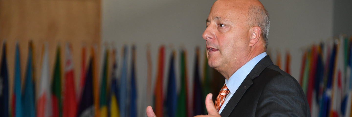 Professor Joe Vann, professor of Transnational Security Studies at the George C. Marshall European Center