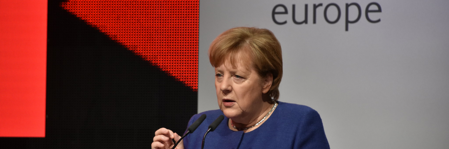 Angela Merkel Speaking
