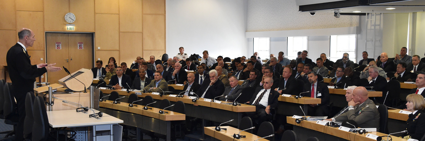 : Attendees at the Marshall Center’s 2015 Senior Executive Seminar