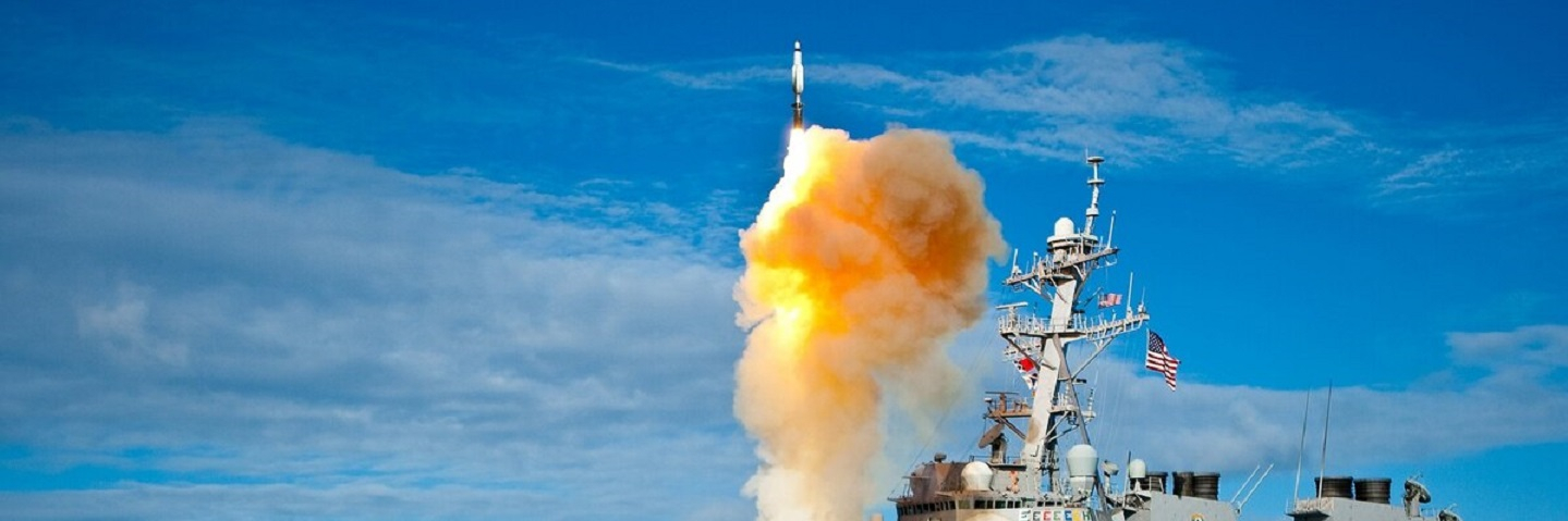 During exercise Stellar Avenger, the U.S. Navy Aegis-class destroyer Hopper launches a Standard Missile-3 Block IA. The Ballistic Missile Defense Mission is becoming an increasing burden on the Navy as it aims to confront a resurgent Russian and rising China.