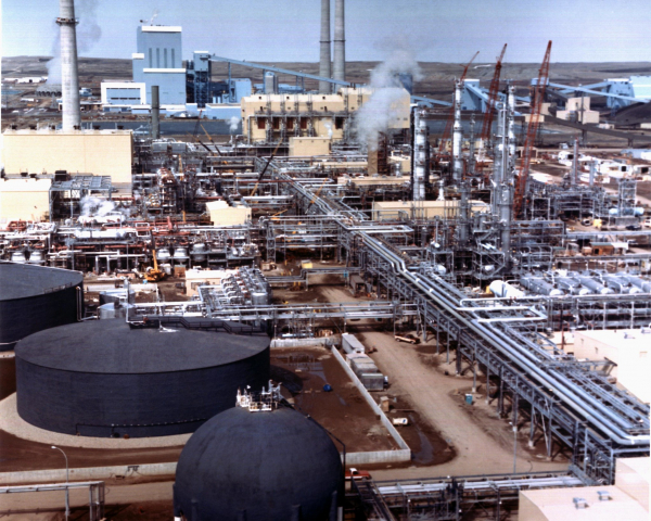 array of pipe lines