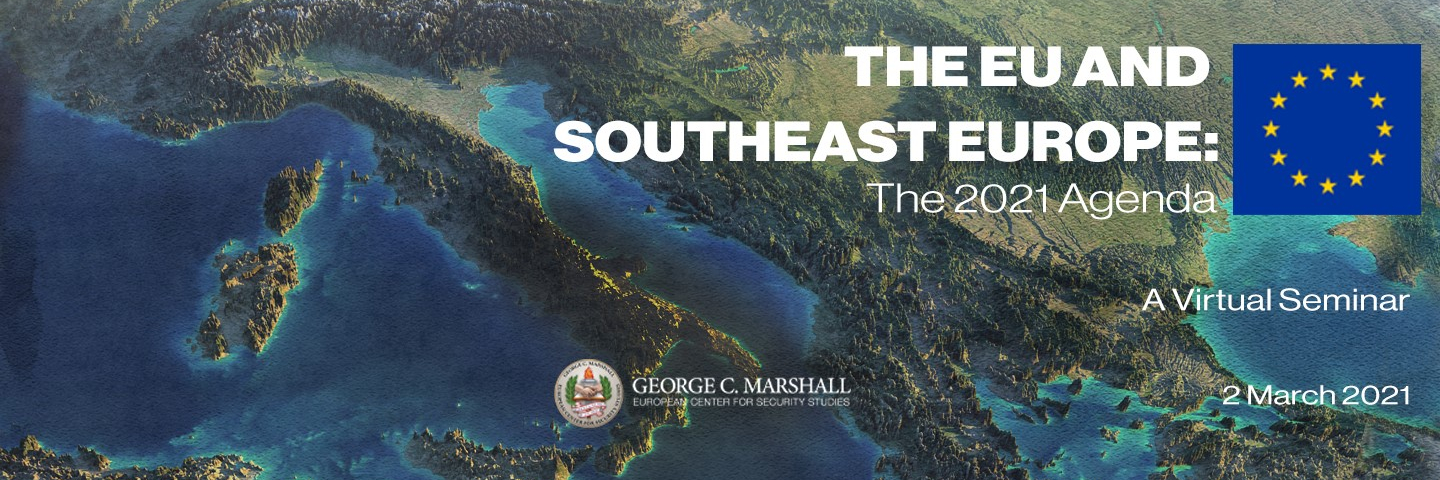 Marshall Center Hosts EU and Southeast Europe Virtual Seminar