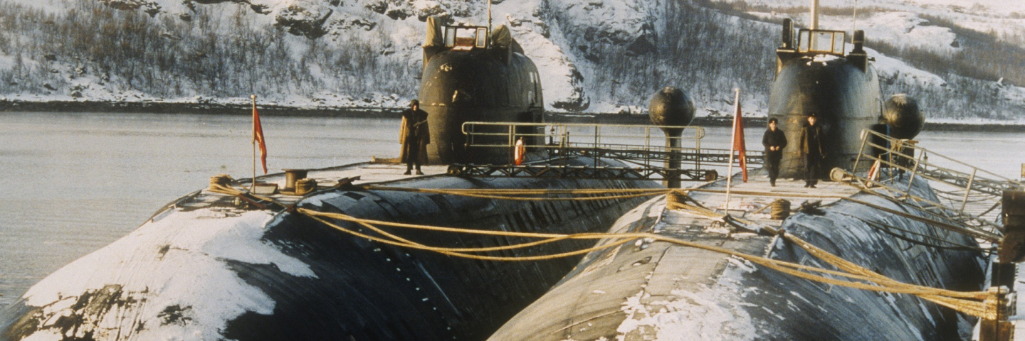 Typhoon Class Submarines in Murmansk