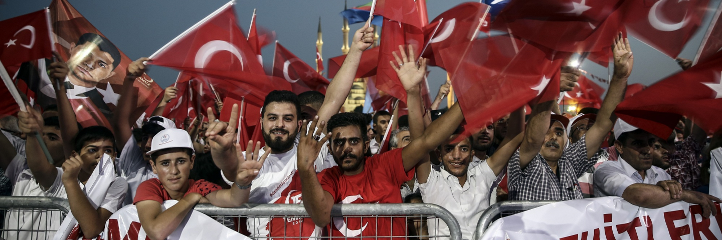 celebrating Turkish independence day