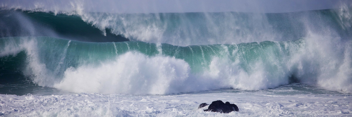 Offshore storms can bring big waves to the shores of national marine sanctuaries! A January 2016 storm caused some serious surf to hit the beaches of Monterey Bay National Marine Sanctuary.