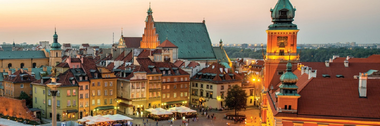 Royal Castle and Old Town in Warsaw, Poland