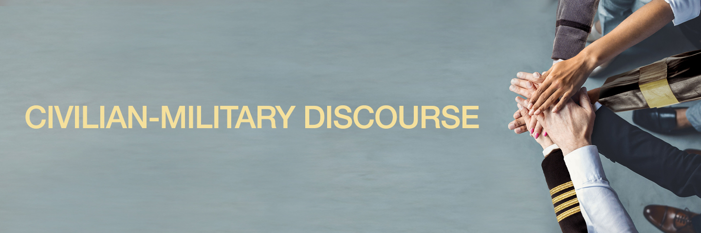 Civilian-Military Discourse Graphic