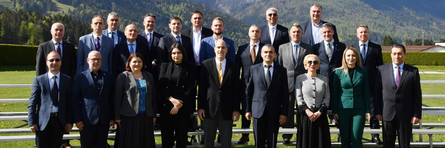 Students of the Romanian National Defense College