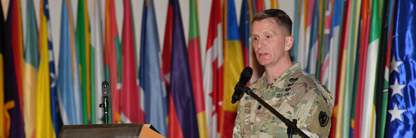 News Lt. Col. Mucker Speaks FAO 75th