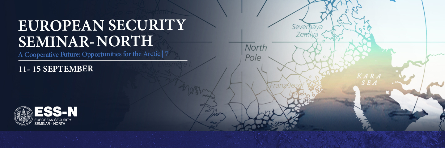 Event Graphic for European Security Seminar-North (ESS-N)