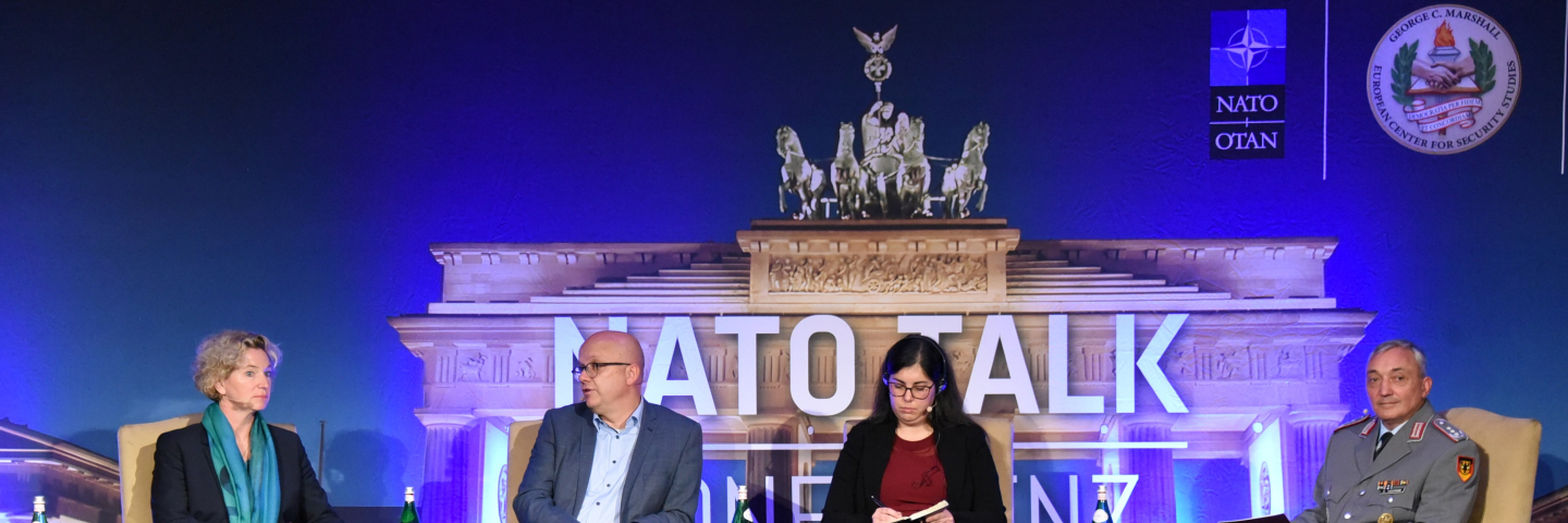 Panel with Katrin Bastian, Ph.D.  and Colonel Frank Hagemann, Ph.D., German Army