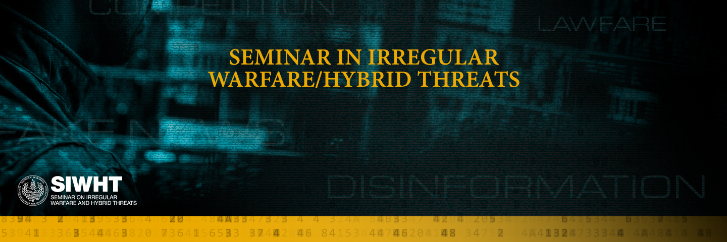 Graphic CISS Irregular Warfare/Hybrid Threats (SIWHT) Course