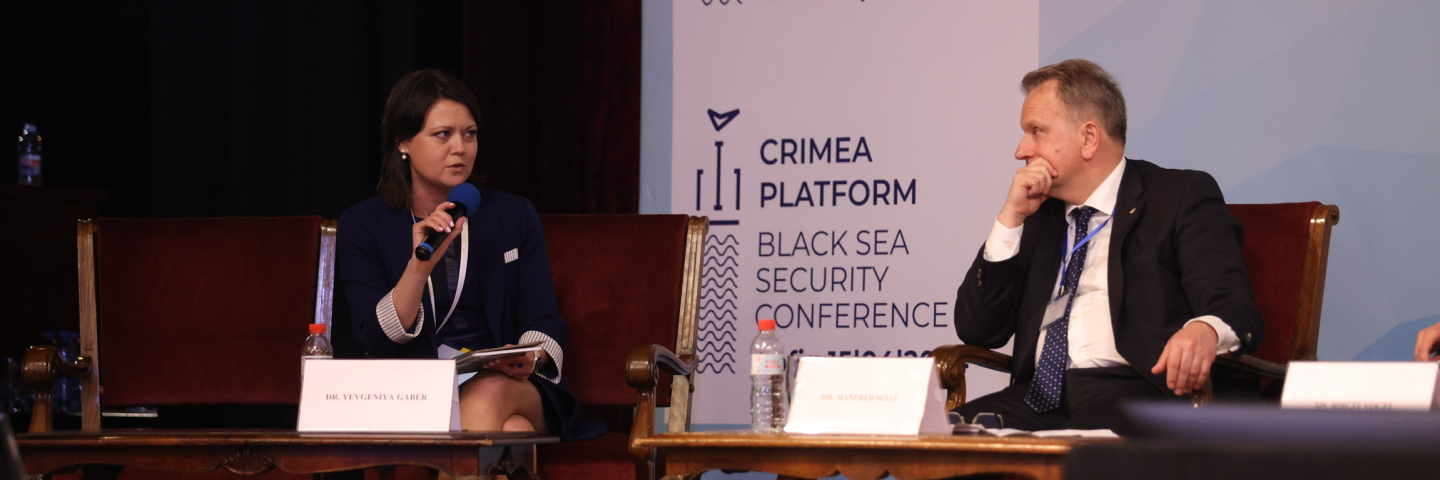 Dr. Yevgeniya Speaks at Gaber Black Sea Security Conference