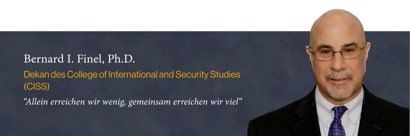 Bernard I. Finel, Ph.D. Bio Cover Image DE