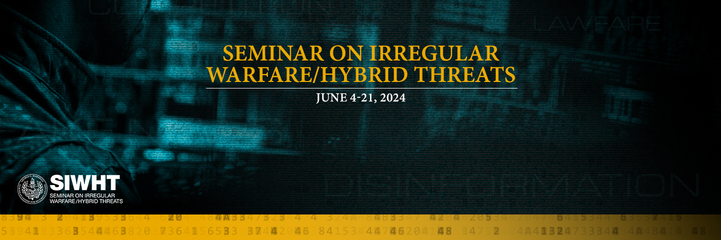 Graphic CISS Irregular Warfare/Hybrid Threats (SIWHT) Event 24