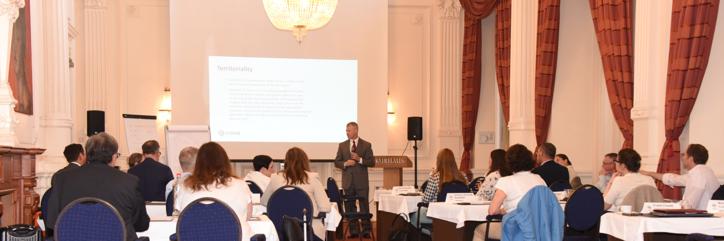 Col. Chawk Presents at 7th Military Cross-Border Personal Data Protection Workshop