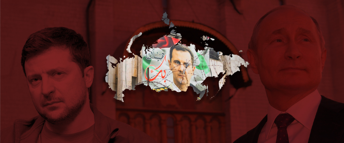Zelensky, Assad, and Putin