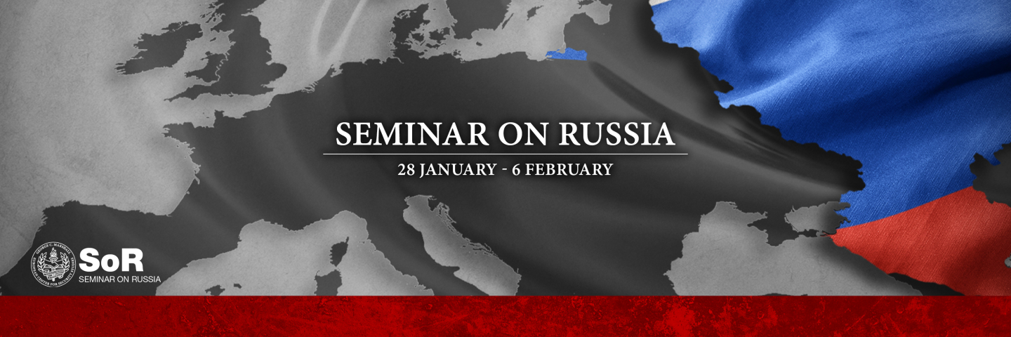 Seminar on Russia (SoR) Event Graphic