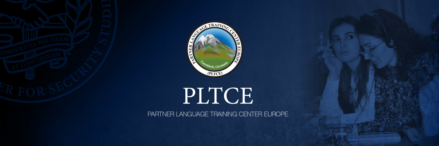 Partner Language Training Center Europe (PLTCE) Web Graphic