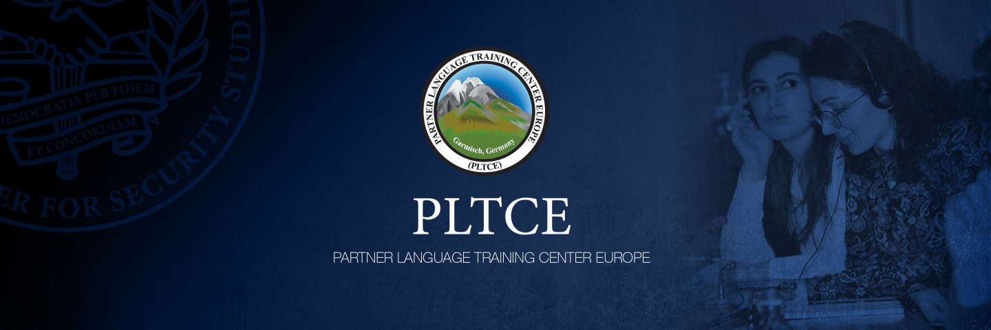Partner Language Training Center Europe (PLTCE) Web Graphic